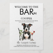 Pitbull Bar Menükarte (Vorderseite)