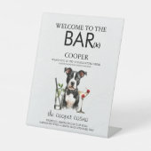 Pitbull Bar Sockelschild (Vorderseite)