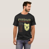 Pitbull Best Human Trainer wird jeden Menschen sch T-Shirt (Vorne ganz)