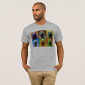 Pitbull Bewusstsein T-Shirt (Vorne ganz)