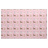 Pitbull-Bogen und Perlen, gürlich rosa und lila Stoff (Fat Quarter (45,7 x 55,9 cm))