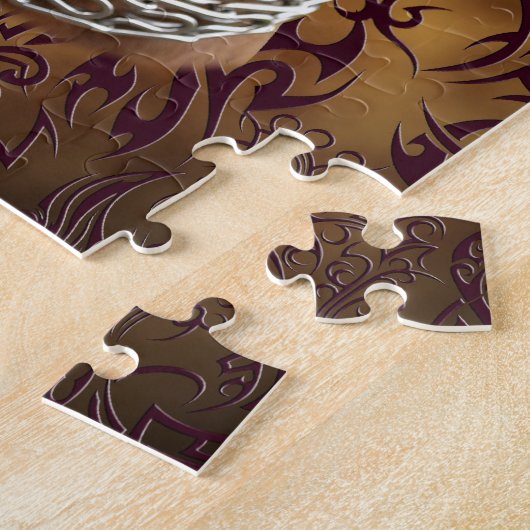Pitbull Brown Puzzle (Seite)