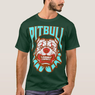 Pitbull Clown, Hundegesicht, Hundebesitzer, Hausti T-Shirt