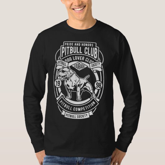 Pitbull Club T-Shirt (Vorderseite)