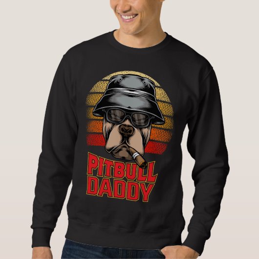 Pitbull Daddy 257 Sweatshirt (Vorderseite)