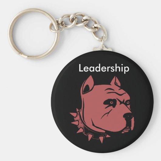 Pitbull Design 2.25" Button-Schlüsselanhänger Schlüsselanhänger (Vorne)