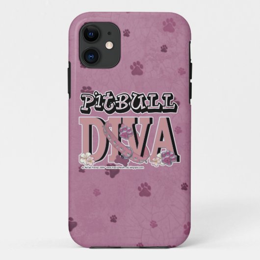 Pitbull DIVA Case-Mate iPhone Hülle (Rückseite)