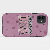 Pitbull DIVA Case-Mate iPhone Hülle (Rückseite (Horizontal))