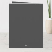 Pitbull Dog Animal Gruß Karte (Rückseite)