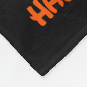 Pitbull Dog Hallothanksmas Halloween-Erntedank Fleecedecke (Ecke)