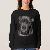 Pitbull Dog Lover Sweatshirt (Vorderseite)