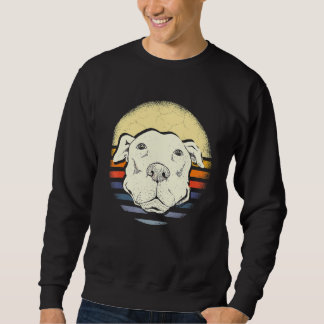 Pitbull Dog Owner Pup Puppy Animal Pet Dog   Sweatshirt
