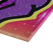 Pitbull Dog Pop Art Schneidebrett (Ecke)