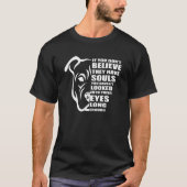 Pitbull Dog Proud Hausbesitzer Mama Vater Pittie P T-Shirt (Vorderseite)
