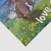 Pitbull Dog Seidenpapier (Ausschnitt)