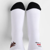 Pitbull Dog Socken (Oben)