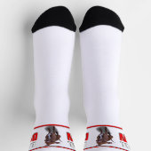 Pitbull Dog Socken (Oben)