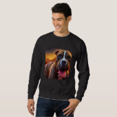 Pitbull Dog Sweatshirt (Vorne ganz)