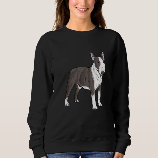 Pitbull dog sweatshirt (Vorderseite)