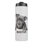 Pitbull Dog Thermosbecher (Vorderseite)