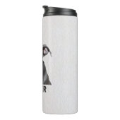 Pitbull Dog Thermosbecher (Nach rechts gedreht)