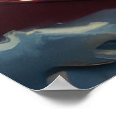 Pitbull Dog Weihnachtsfest Poster (Ecke)