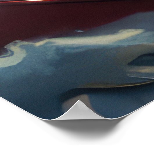 Pitbull Dog Weihnachtsfest Poster (Ecke)