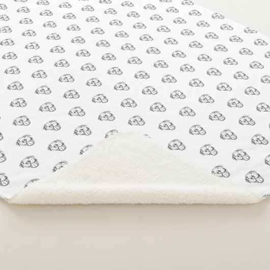 Pitbull Drawing Sing Dog Lovers Black White Sherpadecke (3/4)