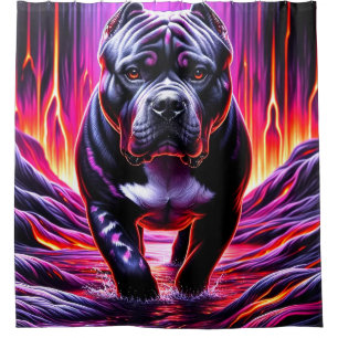 Pitbull Duschvorhang