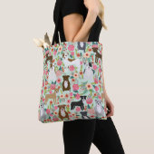 Pitbull Florals Tote Tasche (Von Nahem)