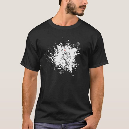 Pitbull Funny Pitbull Dog Lover T-Shirt (Vorderseite)