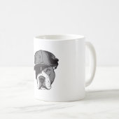 Pitbull Gangster Kaffeetasse (VorderseiteRechts)