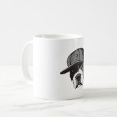 Pitbull Gangster Kaffeetasse (Vorderseite Links)