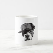 Pitbull Gangster Kaffeetasse (Mittel)