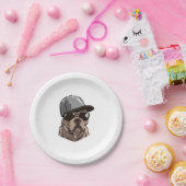 Pitbull Gangster Pappteller (Party)