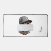 Pitbull Gangster Schreibtischunterlage (Tastatur & Maus)