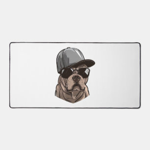 Pitbull Gangster Schreibtischunterlage