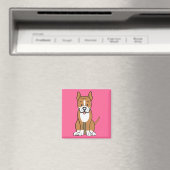 Pitbull-Geschenke und -artikel Magnet (In Situ (Geschirrspüler))