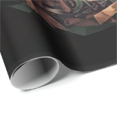 Pitbull Geschenkpapier (Rolleneckpunkt)