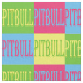 Pitbull Gewebe Stoff (Nahaufnahme)