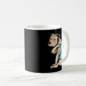 Pitbull Grammy Pit Bull Terrier Dog Pibble Mother' Kaffeetasse (VorderseiteRechts)