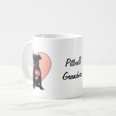 Pitbull granmda Tasse (Vorderseite Links)
