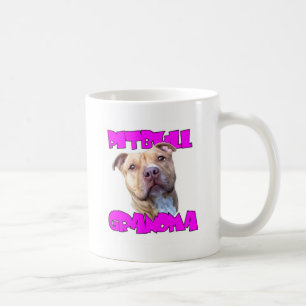 Pitbull Großmutter Kaffeetasse