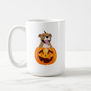 Pitbull Halloween Tasse