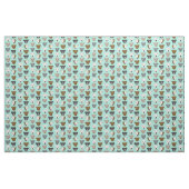 Pitbull hat Hundemuster-Lichtminze Stoff (Fat Quarter (45,7 x 55,9 cm))