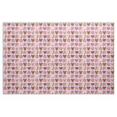 Pitbull hat rosa Flora Stoff (Fat Quarter (45,7 x 55,9 cm))