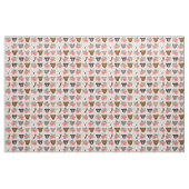 Pitbull hat rosa Flora Stoff (Fat Quarter (45,7 x 55,9 cm))