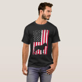 Pitbull-Hund 1 T-Shirt (Vorne ganz)