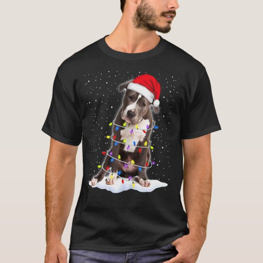 Pitbull-Hund 2 T-Shirt (Vorderseite)