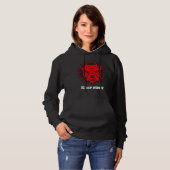 Pitbull Hund 39 Hoodie (Vorne ganz)